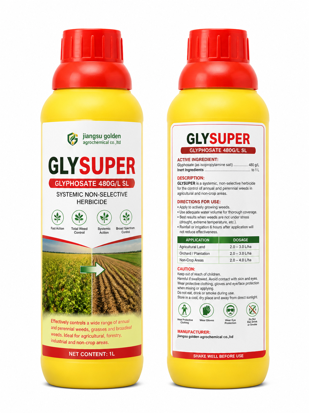 Glyphosate 480g/L SL